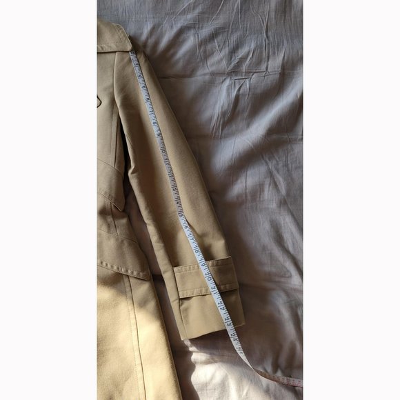 Zara Woman Trench Coat (Size S, Made in Spain) - Picture 11 of 12